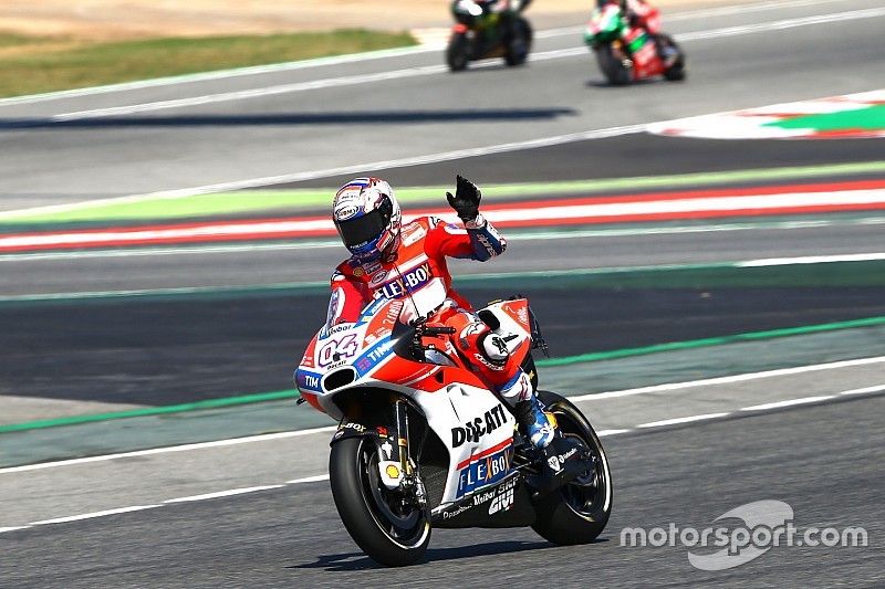 【MotoGP】カタルニア決勝:ドヴィツィオーゾ連勝。ホンダは2-3位