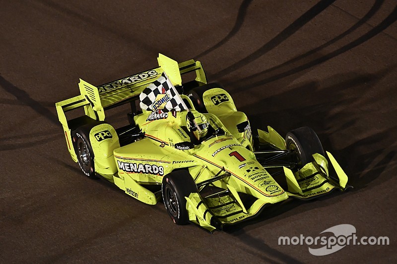 IndyCar in Phoenix: Startcrash mit 5 Autos und 1. Ovalsieg für Pagenaud