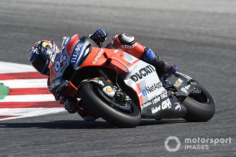 Четыре гонщика на Ducati стали быстрейшими в первой тренировке Гран При Арагона