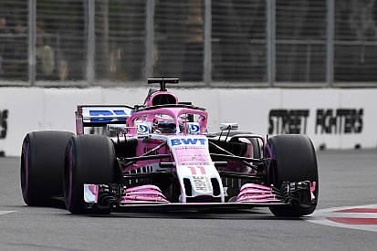 Renault drivers surprised by Force India Baku speed
