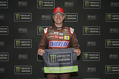 Kyle Busch edges Ryan Newman for Atlanta Cup pole