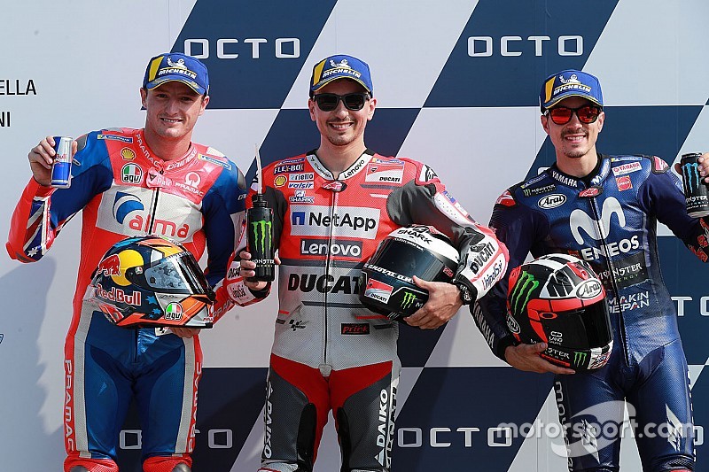 Ronderecord brengt Lorenzo pole in San Marino, crashende Marquez vijfde