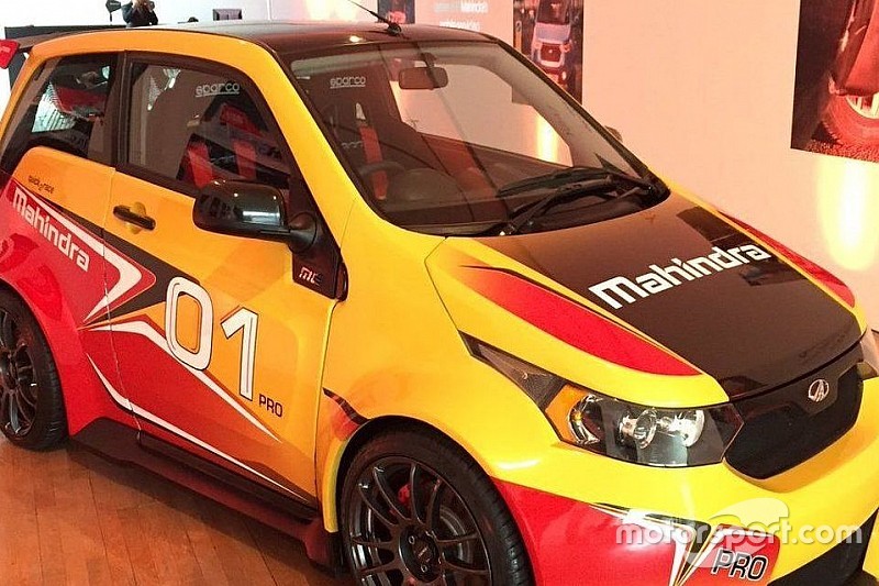 Un monomarca Mahindra e20 Sport accanto alla F.E?