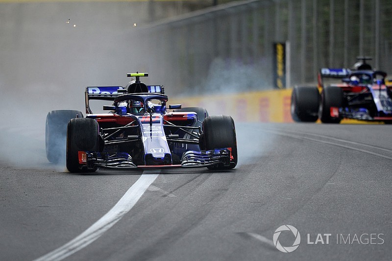 Gasly vivió el momento