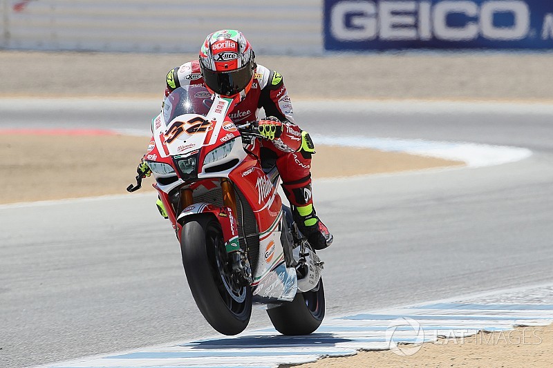 Гонщик WSBK Савадорі тестуватиме мотоцикл Aprilia MotoGP