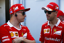 Kimi Raikkonen, Ferrari, Sebastian Vettel, Ferrari