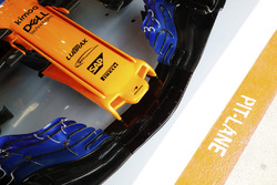 Front wing detail of a McLaren MCL33