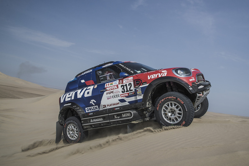 #312 X-Raid Team Mini: Якуб Пржігонскі, Том Колсуль
