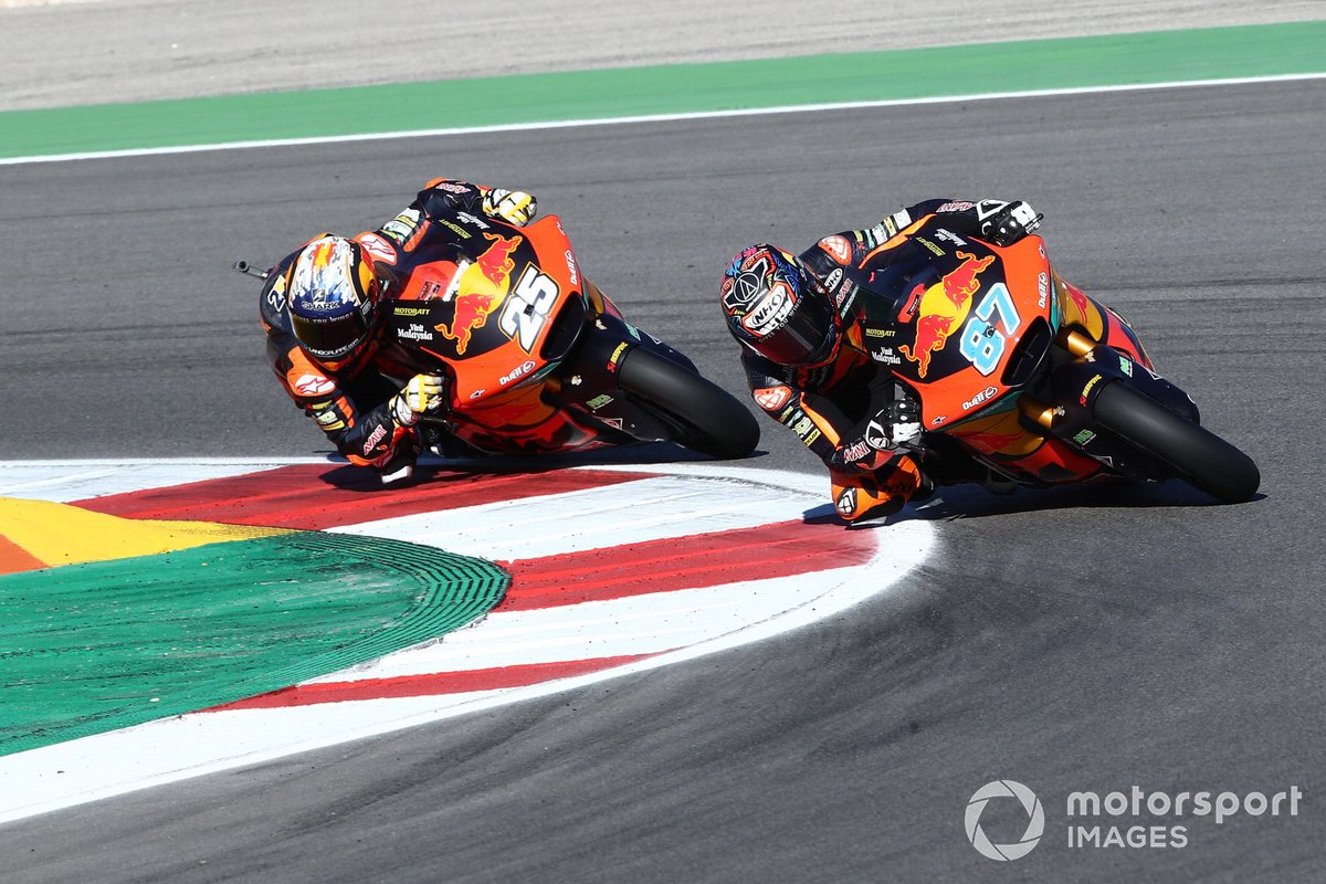 Remy Gardner, Red Bull KTM Ajo, Raul Fernandez, Red Bull KTM Ajo