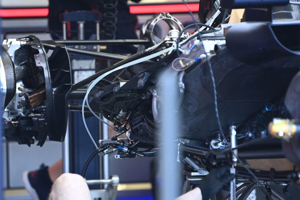 Detalle lateral del Red Bull Racing RB19