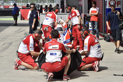 Ducati Team, meccanici a lavoro