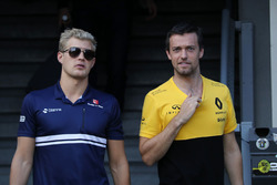 Marcus Ericsson, Sauber and Jolyon Palmer, Renault Sport F1 Team