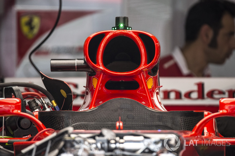 Ferrari SF70H airbox