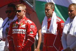 Lewis Hamilton, Mercedes AMG F1, Kimi Raikkonen, Ferrari, Sebastian Vettel, Ferrari, Valtteri Bottas, Mercedes AMG F1