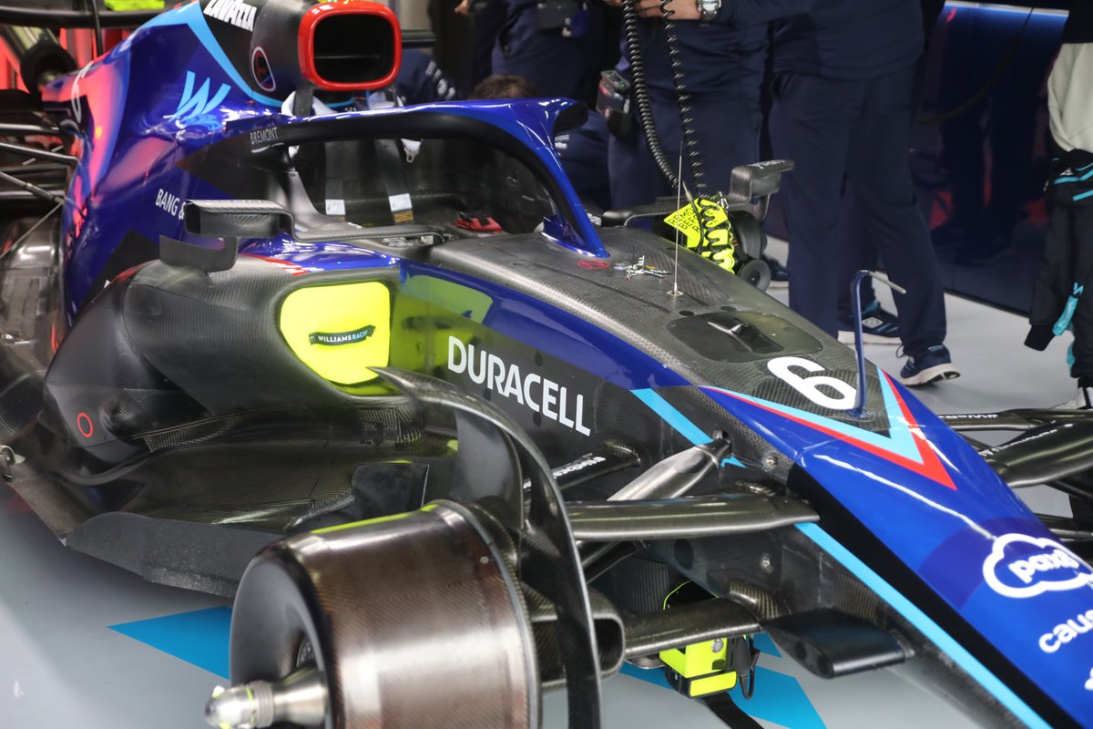 Detalle del Williams FW44