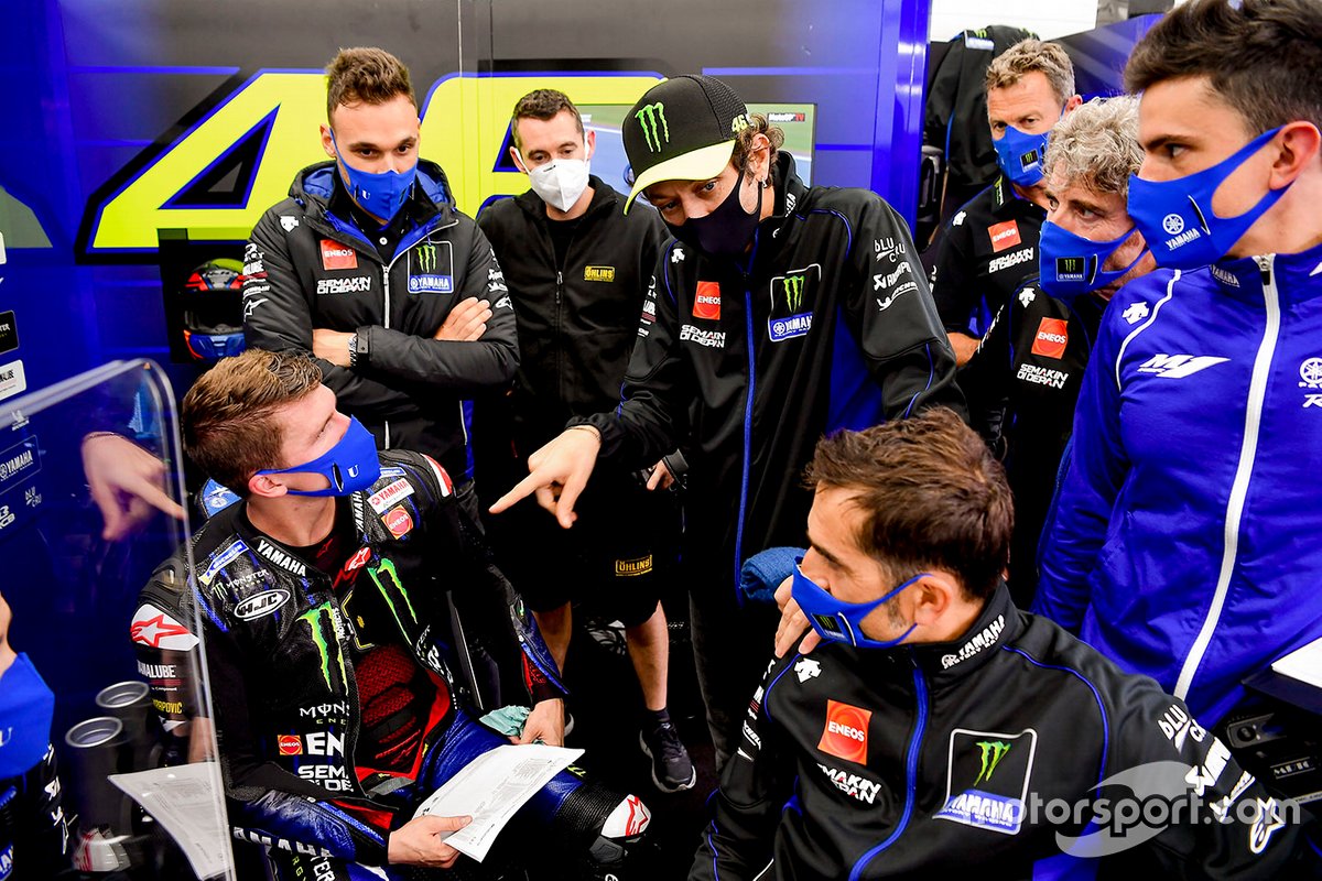 Garrett Gerloff dan Valentino Rossi, Yamaha Factory Racing