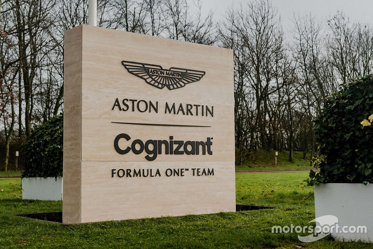 Логотип Aston Martin Cognizant F1 Team