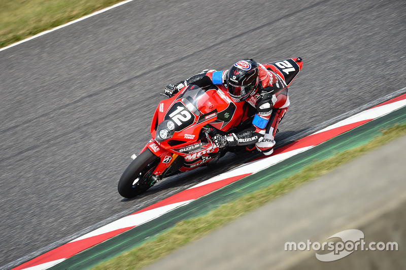 #12 Yoshimura Suzuki Motul Racing: Takuya Tsuda, Sylvain Guintoli, Josh Brookes