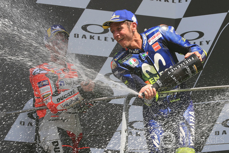 Подіум: третє місце Валентино Россі, Yamaha Factory Racing