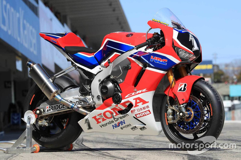 Team HRCのロードレースマシンCBR1000RRW