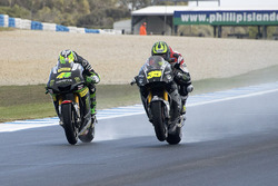 Pol Espargaro, Tech 3 Yamaha and Cal Crutchlow, Team LCR Honda