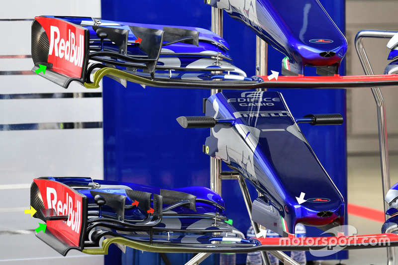 Scuderia Toro Rosso STR12 nosecones