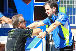 Ерве Поншараль, керівник Monster Yamaha Tech 3 Team Principal, Давіде Брівіо, керівник Yamaha MotoGP