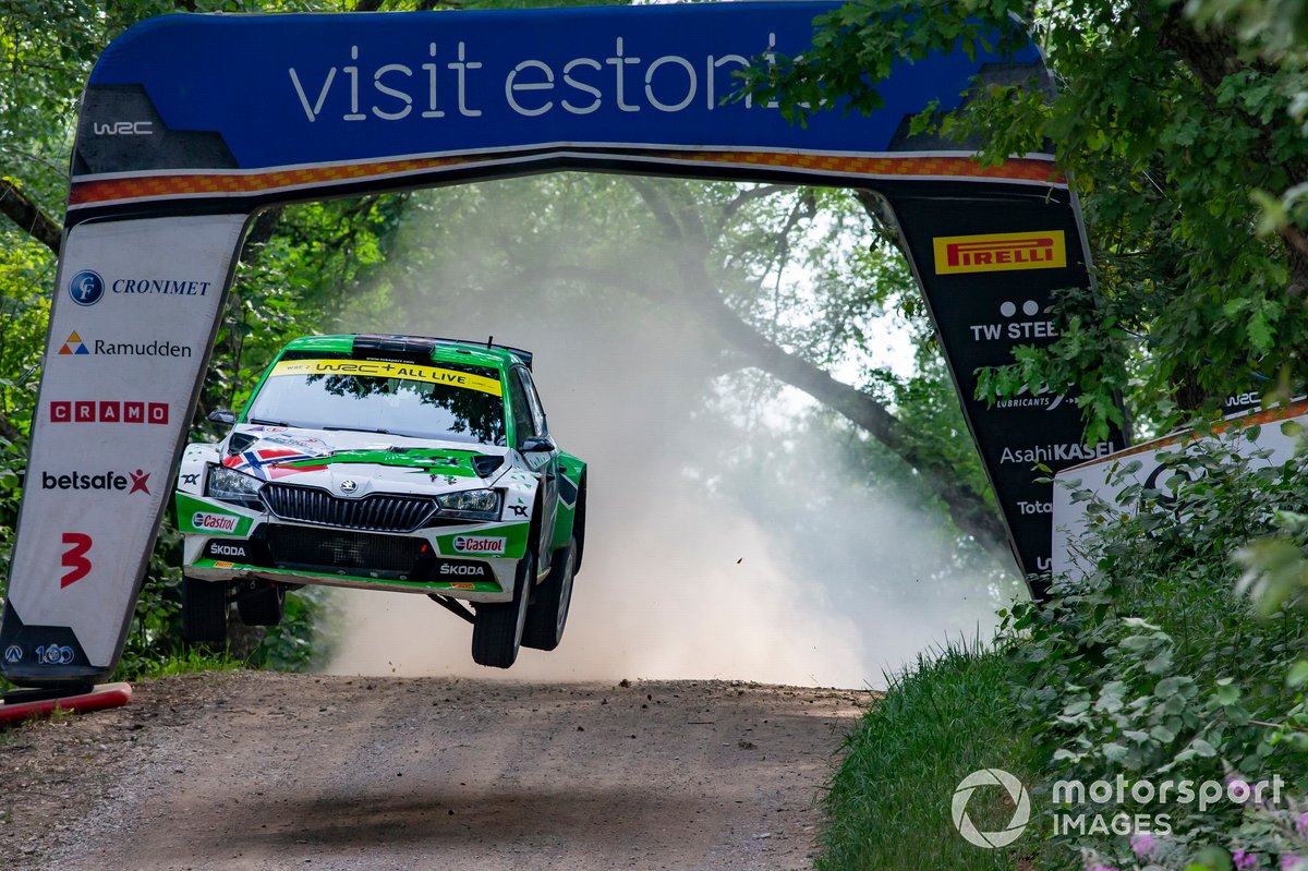 Andreas Mikkelsen, Ola Fløene, Toksport WRT Skoda Fabia Rally2 evo