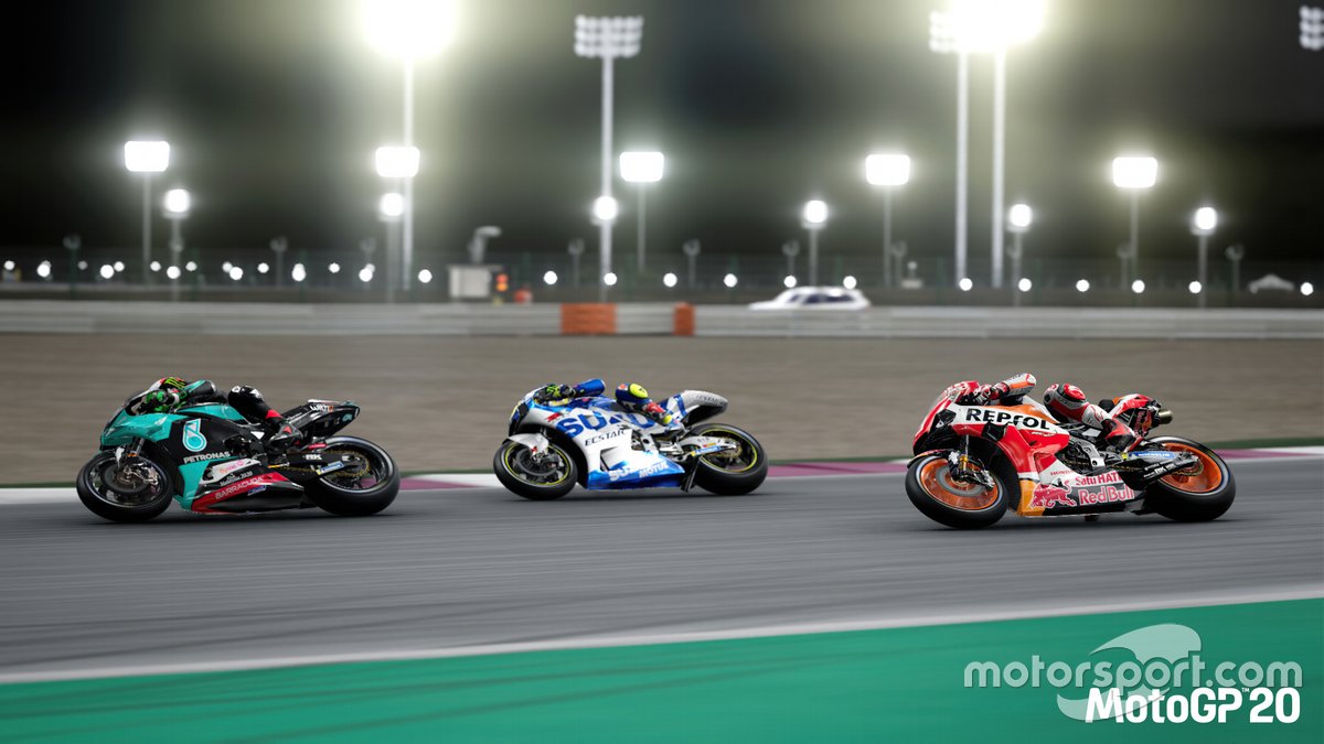 Tangkapan layar gim MotoGP 20