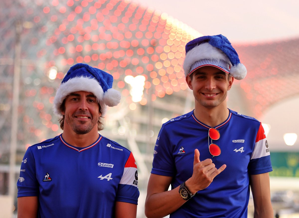 Fernando Alonso, Esteban Ocon, Alpine