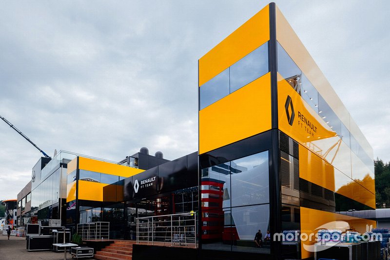 Renault F1 Team hospitality building