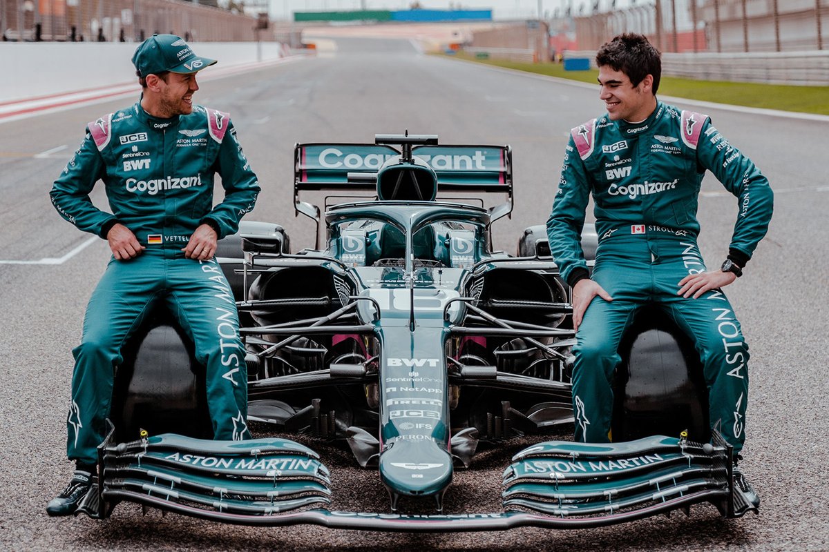 Lance Stroll, Aston Martin, Sebastian Vettel, Aston Martin