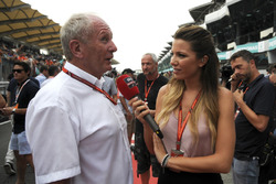 Dr Helmut Marko, Red Bull, Federica Masolin, Sky Italia