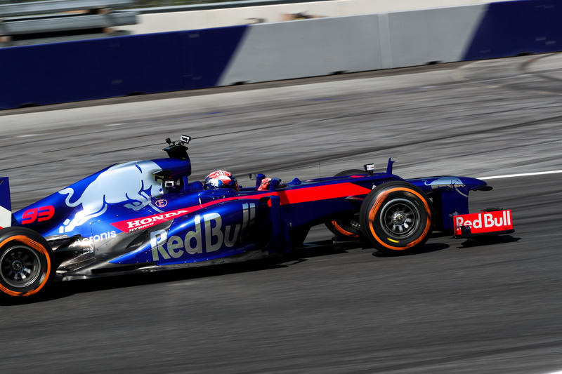 Marc Márquez, prueba un monoplaza Toro Rosso F1