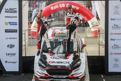 Winners Elfyn Evans, Daniel Barritt, Ford Fiesta WRC, M-Sport