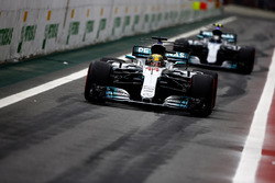Lewis Hamilton, Mercedes AMG F1 W08, Valtteri Bottas, Mercedes AMG F1 W08