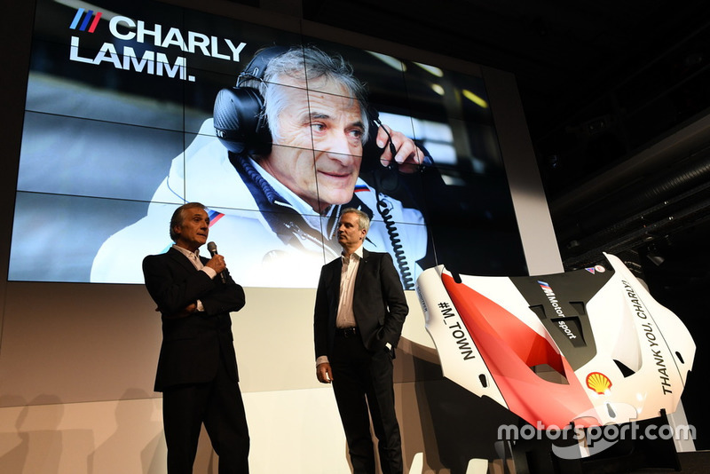 Charly Lamm avec Jens Marquardt, le directeur de BMW Motorsport