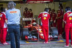 Себастьян Феттель, Ferrari SF15-T тестує шини Pirelli зразку 2017