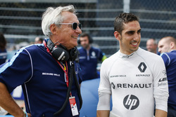 Jean Paul Driot e Sébastien Buemi, Renault e.Dams, in griglia