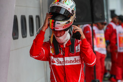 Sebastian Vettel, Ferrari in parc ferme