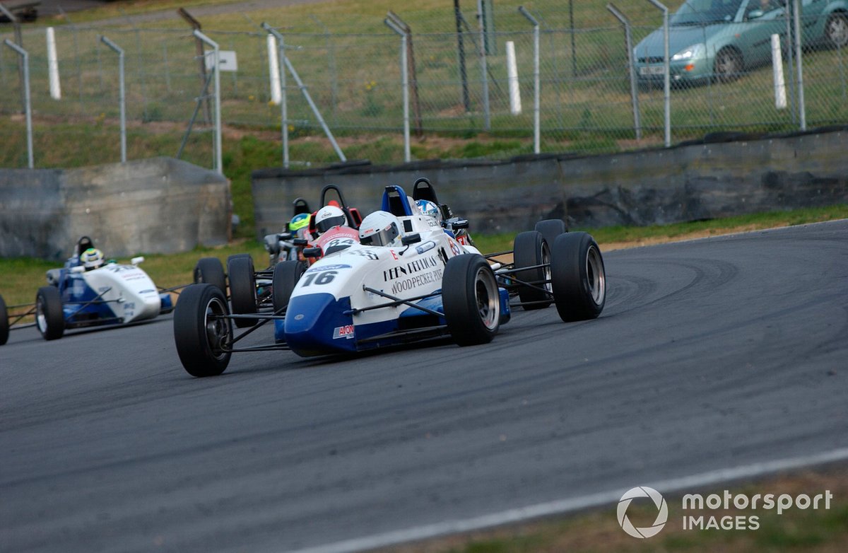 Race winner Joey Foster, Van Diemen RF03