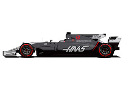 Haas F1 Team Monaco renk düzeni