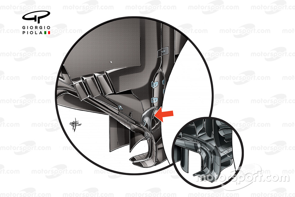 Nuevo difusor de Mercedes para el GP de Singapur
