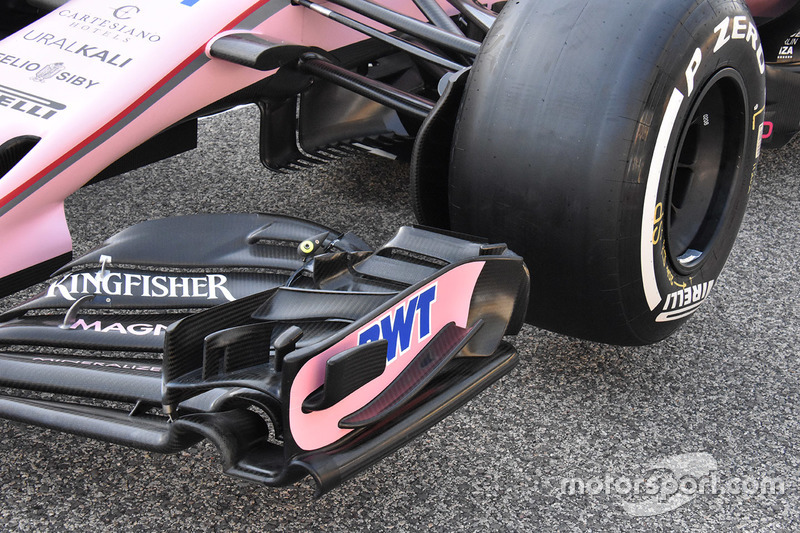 Alerón delantero del Force India VJM10