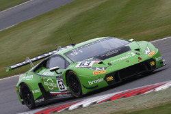 #63 GRT Grasser Racing Team Lamborghini Huracan GT3: Christian Engelhart, Mirko Bortolotti