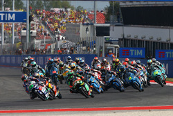 Start: Enea Bastianini, Gresini Racing Team Moto3 leads