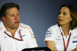 Зак Браун, McLaren Technology Group, Клер Вільямс, Williams Martini Racing