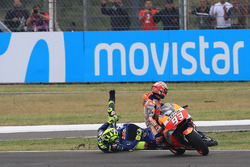 Марк Маркес, Repsol Honda Team, аварія Валентино Россі, Yamaha Factory Racing