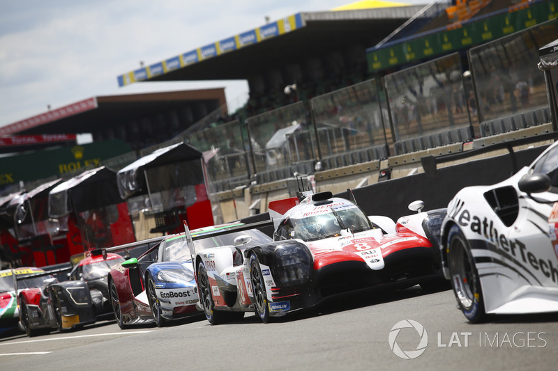 #8 Toyota Gazoo Racing Toyota TS050: Sébastien Buemi, Kazuki Nakajima, Fernando Alonso, Jose Maria L