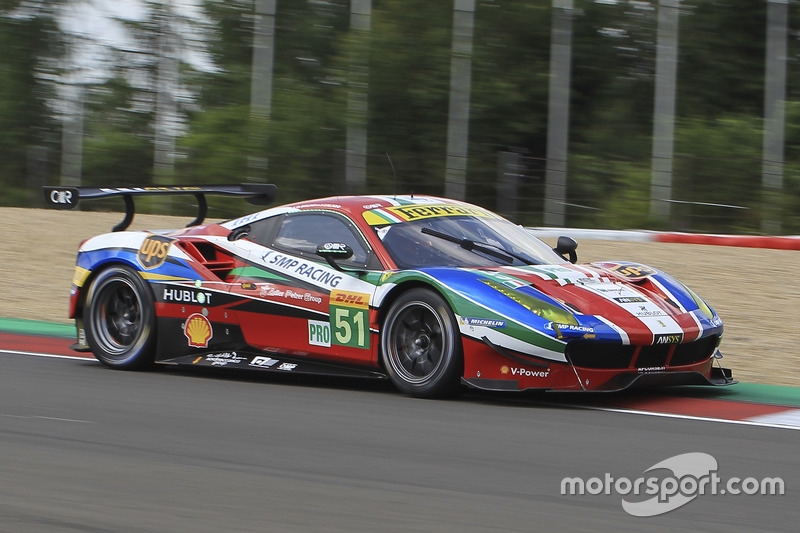 1. GTE-Pro: #51 AF Corse, Ferrari 488 GTE: Gianmaria Bruni, James Calado